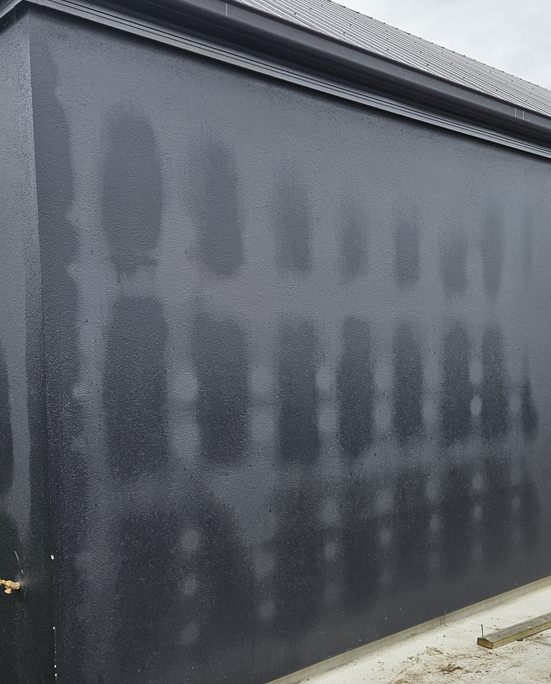 Winter in Christchurch - see the thermal bridging! thermal bridging in nz
