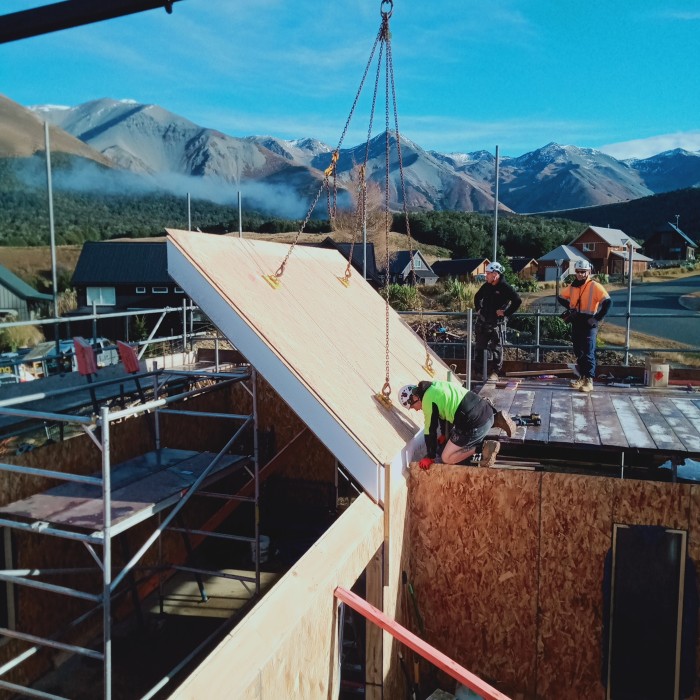 SIP Prefab Build in Castle Hill, Canterbury